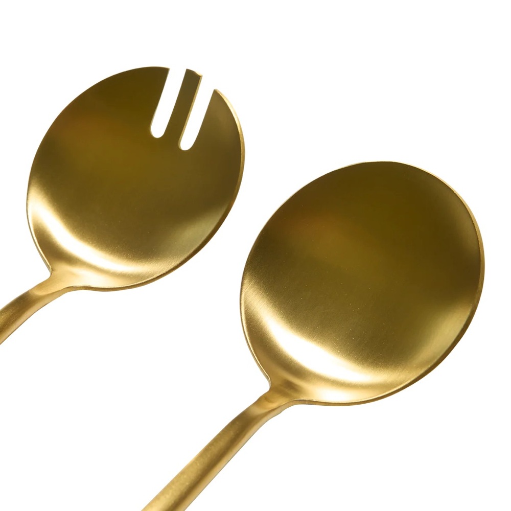 New! TAJA COLLECTION – Salad Servers / new in sealed box